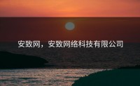 安致网，安致网络科技有限公司